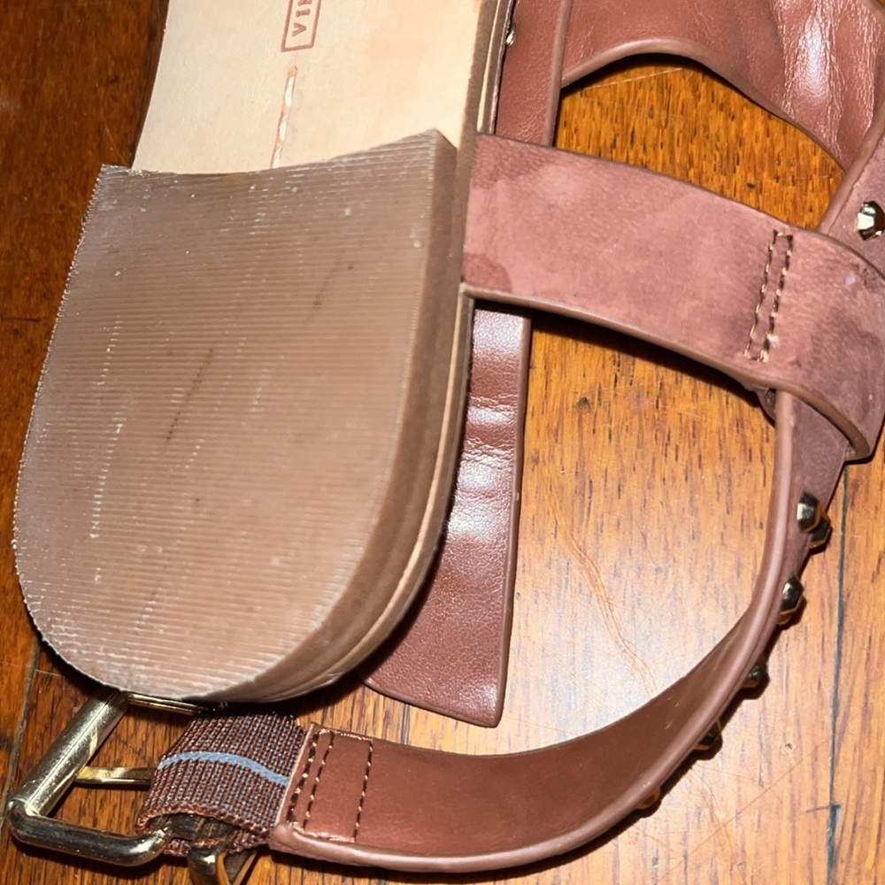 Vince Camuto Sandal 7m size 7 37 1/2 women’s open toe - Picture 14 of 16